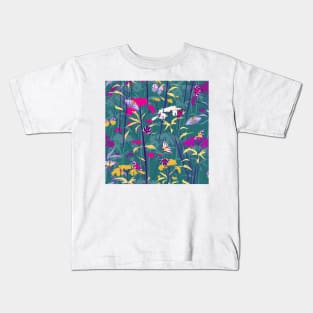 hemp-agrimony butterfly party Kids T-Shirt